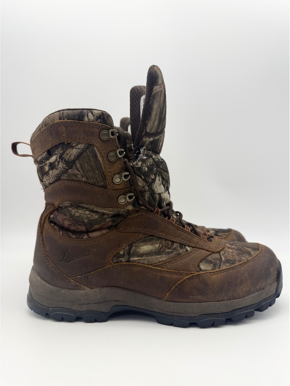 Danner High Ground 8in Mens Hunting Boot Mossy Oak Camo Waterproof Size 9